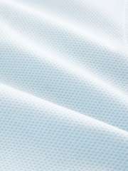 Blue Mint/Navy Medalion Slim Fit Shirt And Tie Pack - Image 3 of 3