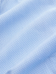 Blue Regular Fit Trimmed Easy Care Double Cuff Shirt - Image 3 of 3