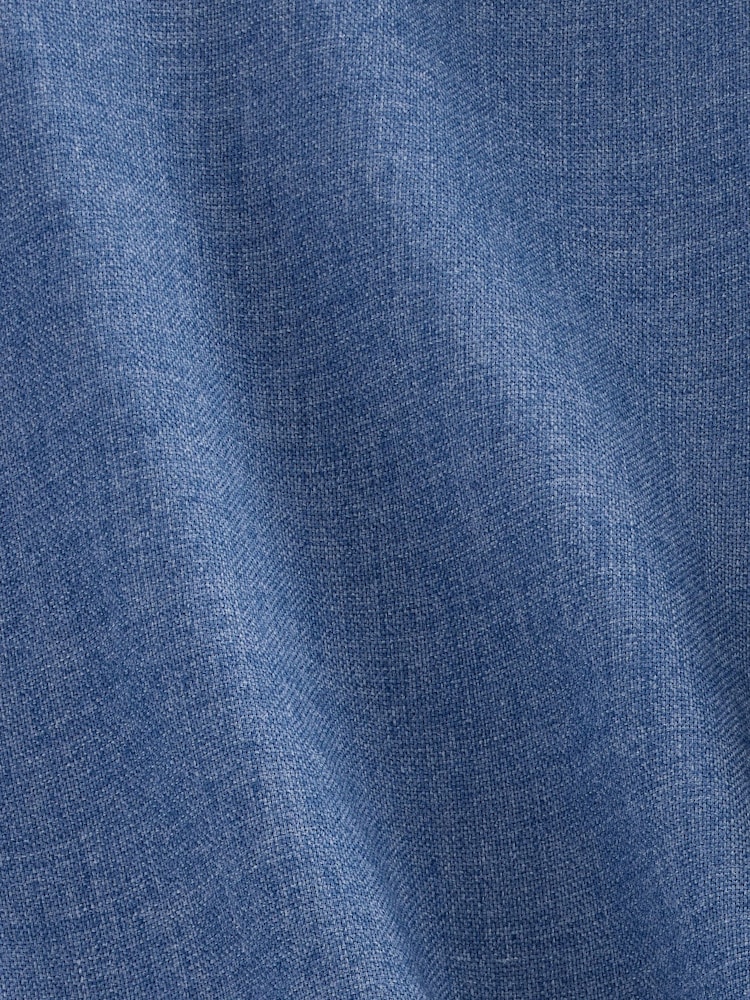 Blue Denim/Navy Stripe Slim Fit Shirt and Tie Pack - Image 3 of 3