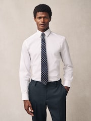 White Regular Fit Motionflex Long Sleeve Shirt - Image 3 of 5