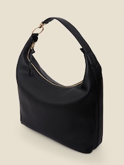 Sosandar Black Leather Large Shoulder Bag - Image 5 of 5