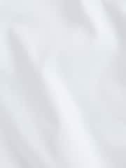 White Skinny Fit Easy Care Textured Trimmed Shirt - Image 12 of 12