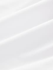 White Button Down Collar Regular Fit Easy Care Single Cuff Smart Shirt - Image 8 of 8