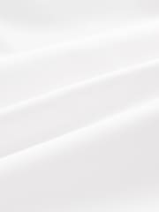 White Button Down Collar Regular Fit Easy Care Double Cuff Smart Shirt - Image 8 of 8