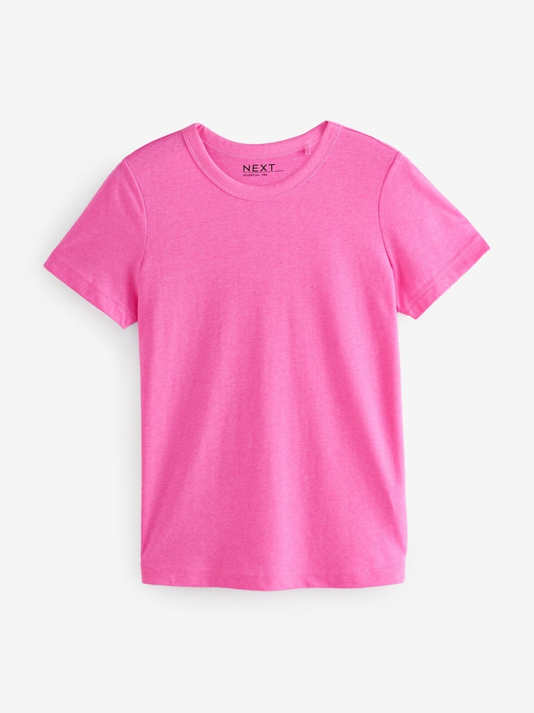 Grün/Orange/Rosa - Essential – Kurzarm-T-Shirts im 3er-Pack - Image 7 of 10