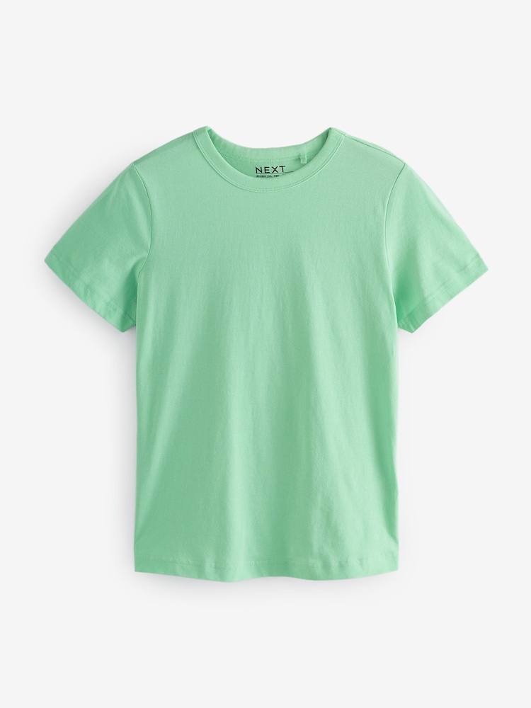 Grün/Orange/Rosa - Essential – Kurzarm-T-Shirts im 3er-Pack - Image 8 of 10