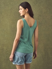 Oil Blue Modal Slouch Vest - Image 2 of 7