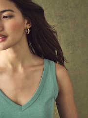 Oil Blue Modal Slouch Vest - Image 4 of 7