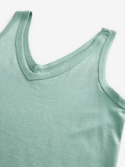 Oil Blue Modal Slouch Vest - Image 6 of 7