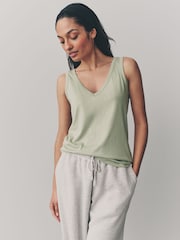 Blau/Mauve/Pastellgrün - Slouch-Tops, 5er-Pack - Bild 2 von 10