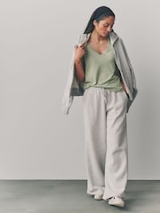 Blau/Mauve/Pastellgrün - Slouch-Tops, 5er-Pack - Bild 4 von 10