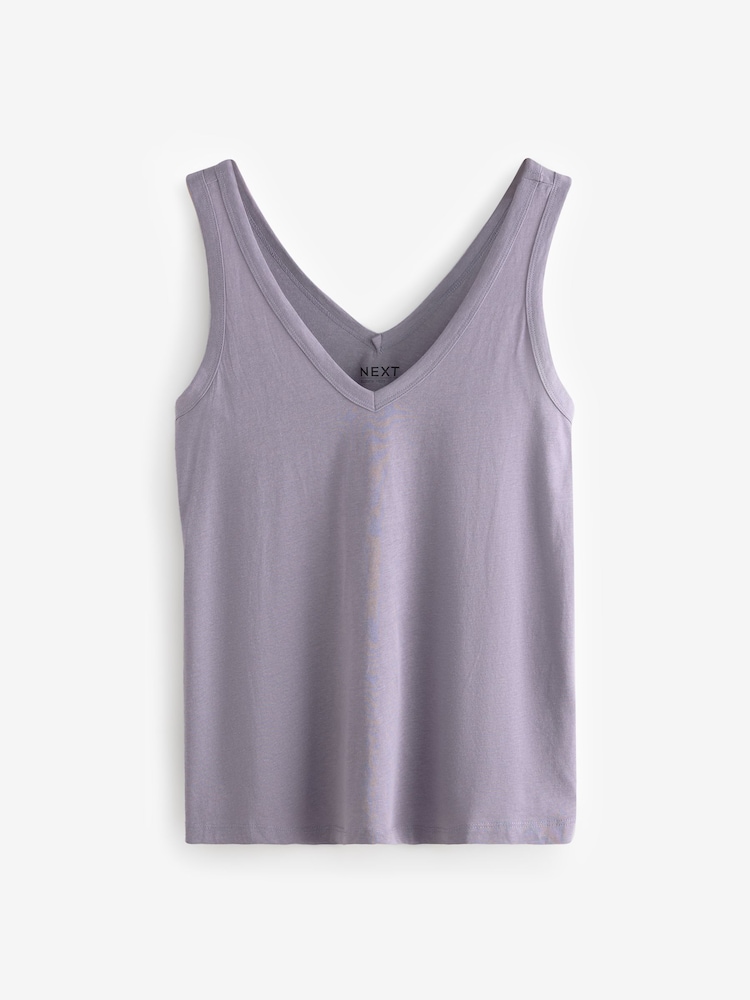 Blauw/mauve/pastelgroen - Verpakking van 5 ruimvallende hemden - Image 8 of 10