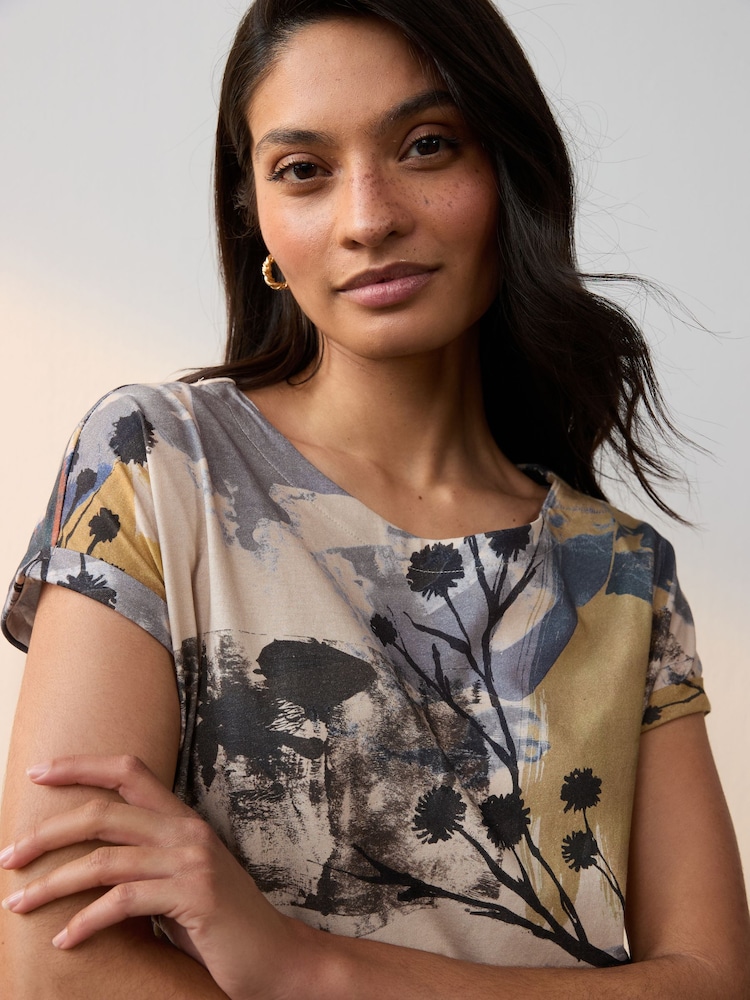 Roze - Verpakking van 3 T-shirts met kapmouwen van 100% katoen - Image 5 of 11