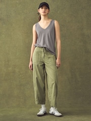 Grey Modal Slouch Vest - Image 2 of 7