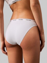 Calvin Klein Blue Modern Logo Bikini Briefs - Image 5 of 7