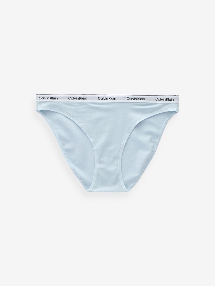 Calvin Klein Blue Modern Logo Bikini Briefs - Image 7 of 7