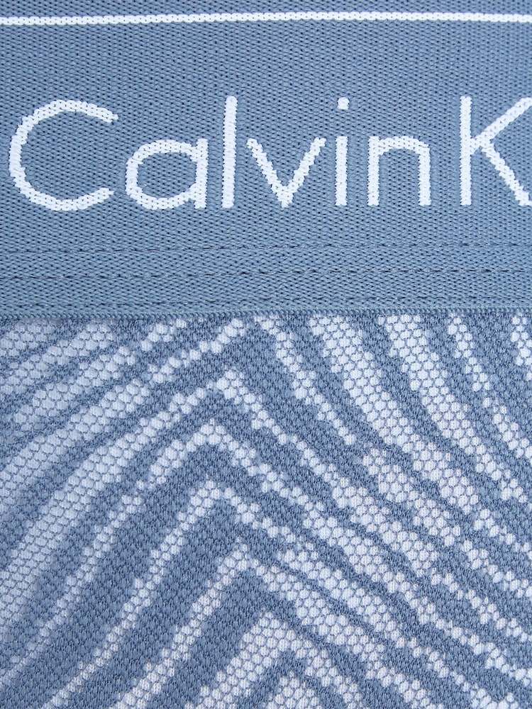 Calvin Klein Blue Modern Logo Knickers - Image 6 of 6