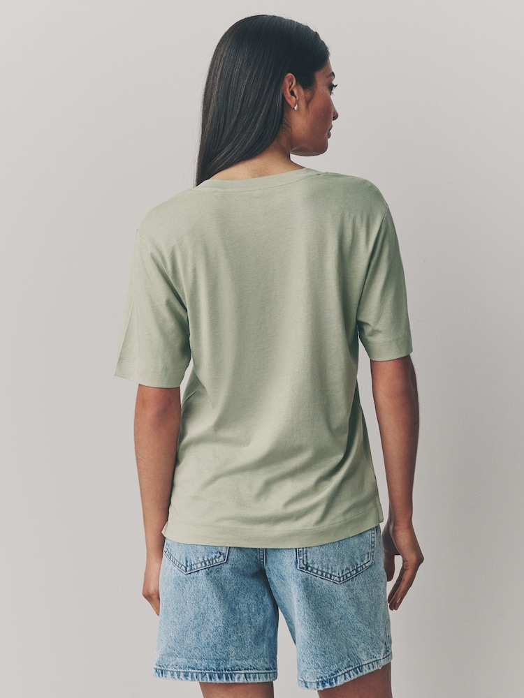 Multi Modal Slouch Short Sleeve T-Shirt 3 Pack - Image 3 of 11