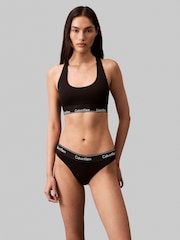 Calvin Klein Black Modern Logo Knickers - Image 1 of 5