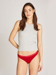 Calvin Klein Black Modern Logo Holiday Thongs 5 Pack - Image 1 of 7
