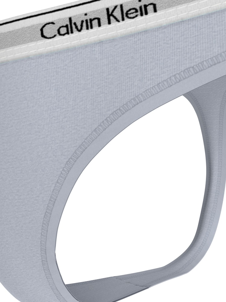 Calvin Klein Natural Modern Logo Thong - Image 5 of 5