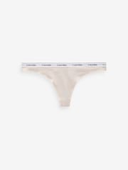 Calvin Klein Современные стринги с логотипом 5 набор - Изображение 2 из 6