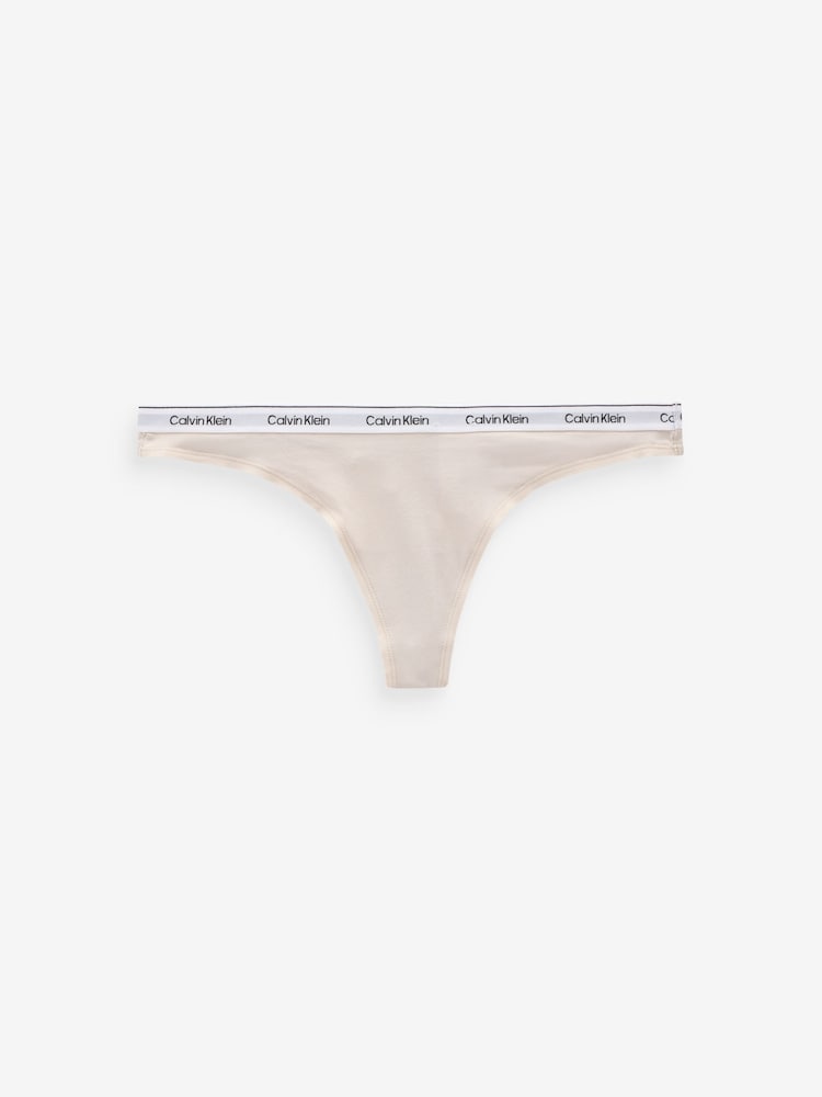 Calvin Klein Современные стринги с логотипом 5 набор - Изображение 2 из 6