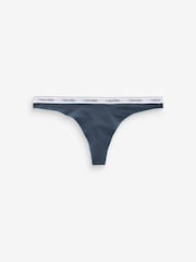 Calvin Klein Современные стринги с логотипом 5 набор - Изображение 3 из 6
