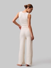 Calvin Klein Cream White Lounge Trousers - Image 2 of 5