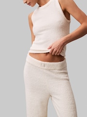 Calvin Klein Cream White Lounge Trousers - Image 4 of 5