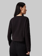 Calvin Klein Black 100% Cotton Crew Pullover Sweater - Image 2 of 4