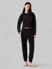 Calvin Klein Black 100% Cotton Crew Pullover Sweater - Image 3 of 4