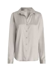 Calvin Klein Light Grey Long Sleeved Button Down Shirt - Image 5 of 5