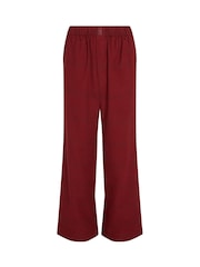 Calvin Klein Red 100% Cotton Lounge Trousers - Image 5 of 7