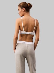 Серый - Calvin Klein спортивные брюки - Изображение 5 из 7