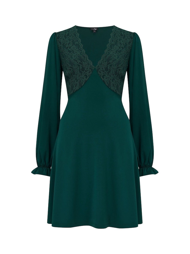 anya green dress Anya Maxi Dress Green | Bias Evening Dress main image 1