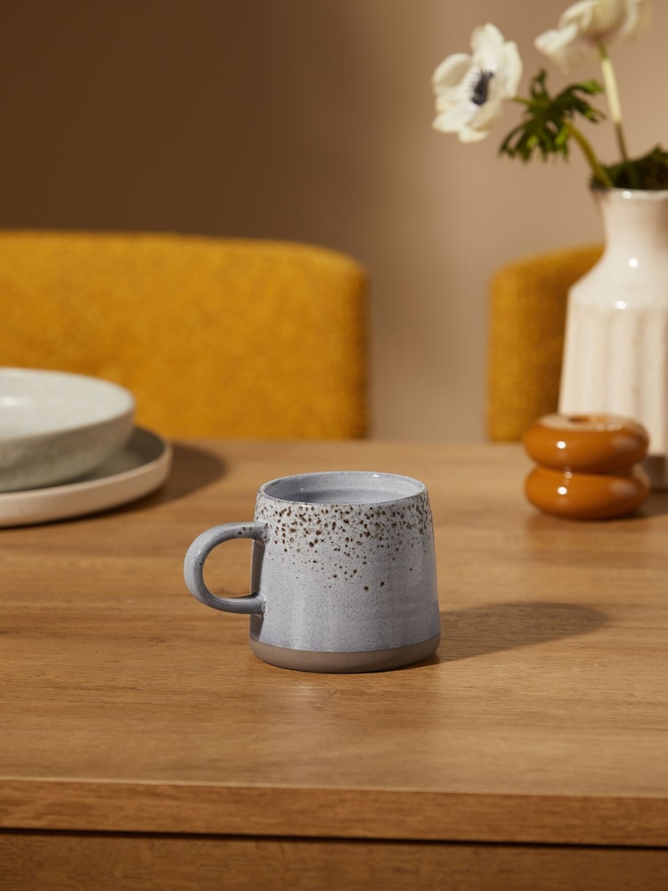MADE.COM White Speckle Breta Mug - Image 2 of 5