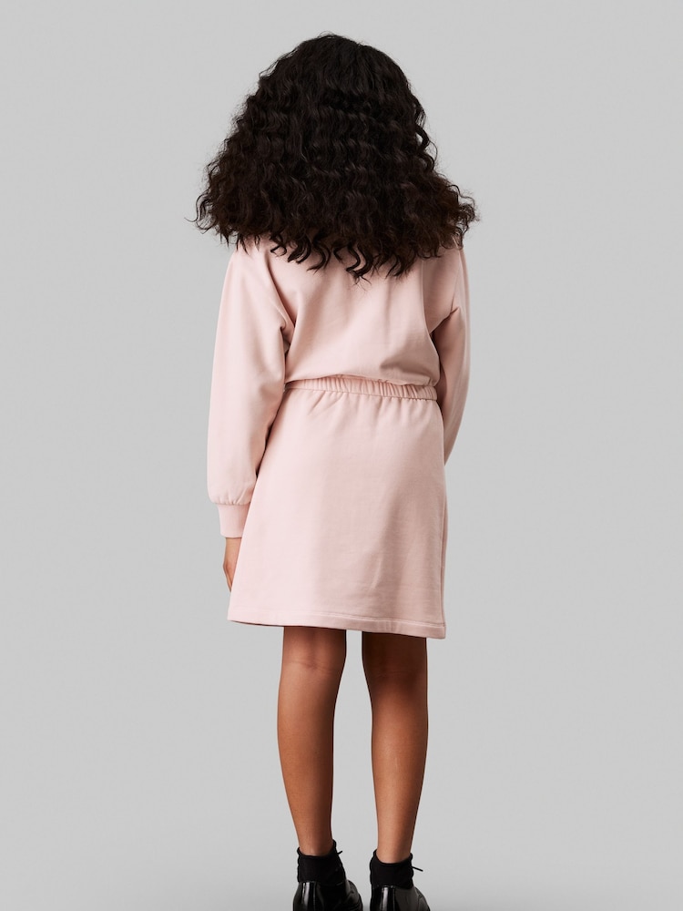 Calvin Klein Pink Long Sleeved Dress - Image 2 of 4