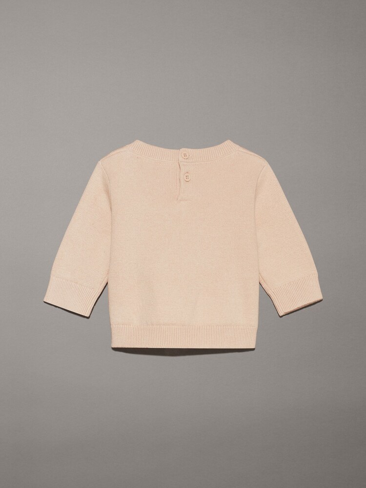 Calvin Klein Pink Monogram Logo Sweater - Image 2 of 3