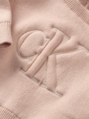 Calvin Klein Pink Monogram Logo Sweater - Image 3 of 3