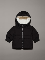 Calvin Klein Black Padded Puffer Jacket - Image 1 of 2