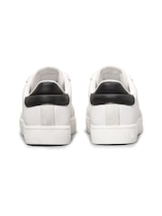 Calvin Klein White Classic Cupsole Low Mix Trainers - Image 3 of 6
