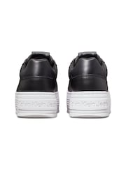 Calvin Klein White Bold Platform Low Leather Trainers - Image 6 of 7