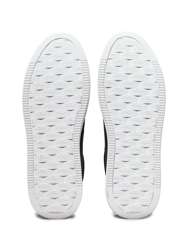 Calvin Klein White Bold Platform Low Leather Trainers - Image 7 of 7