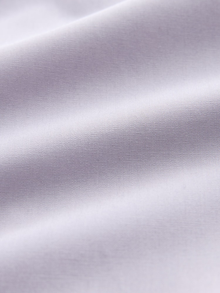 Purple Slim Fit Easy Care Single Cuff Smart Shirt - Image 6 of 6