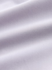 Purple Slim Fit Easy Care Single Cuff Smart Shirt - Image 7 of 7