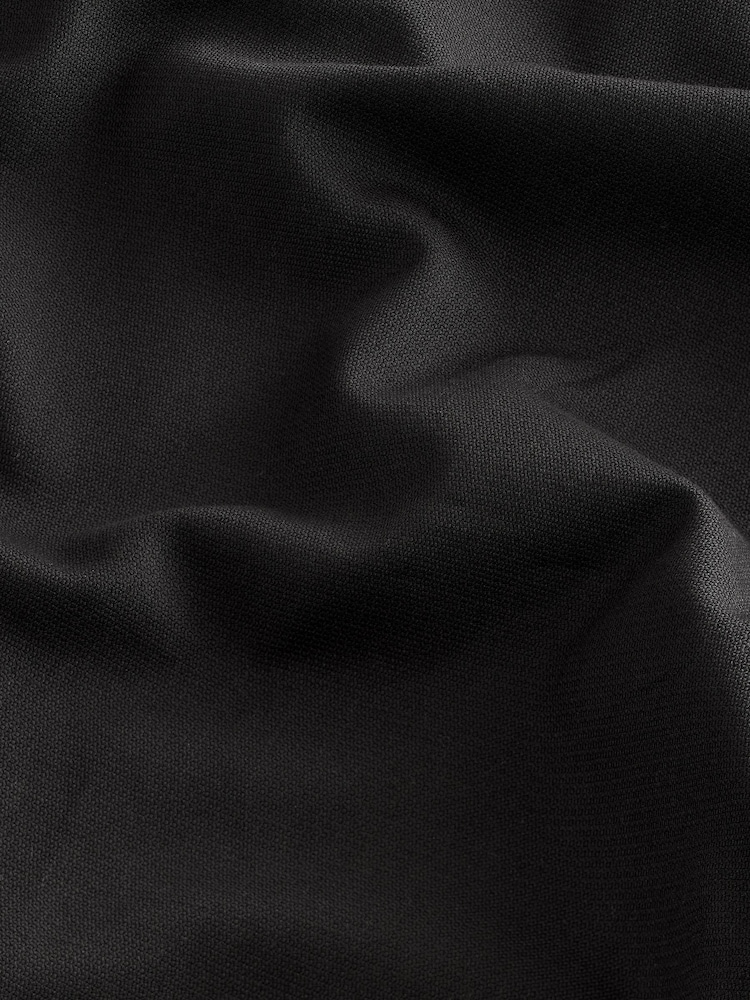 Черный - Зауженный крой - Рубашка из 100% фактурного хлопка Signature Premium - Image 8 of 8