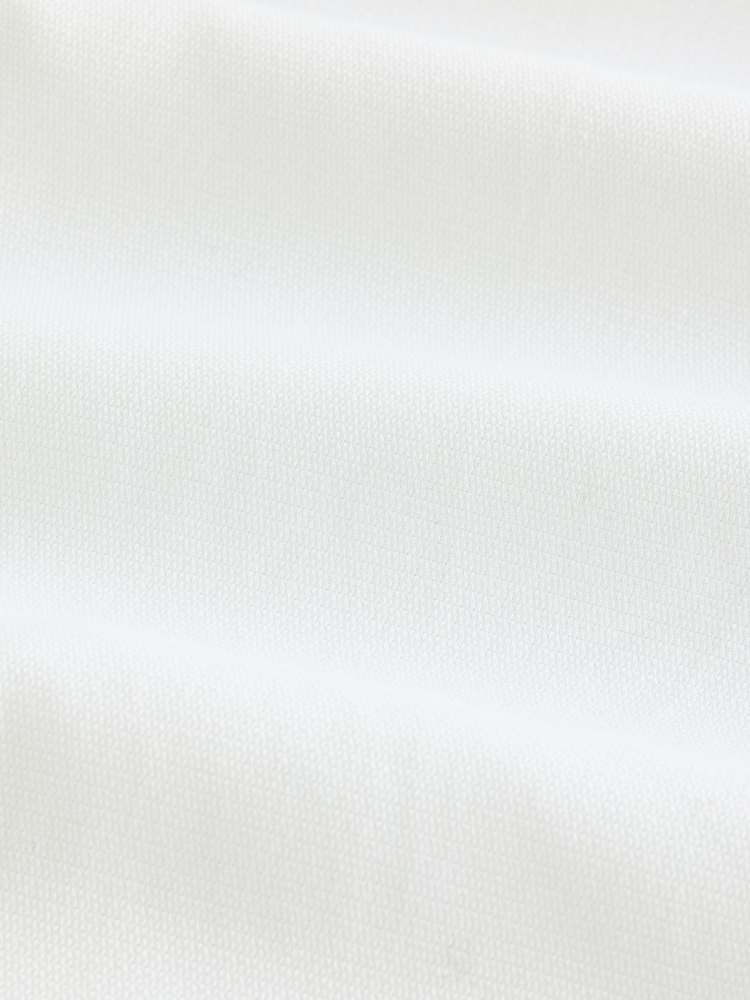 Blanc - Ajustement régulier - Signature 100% Cotton with Textured Smart Shirt - Image 3 of 6