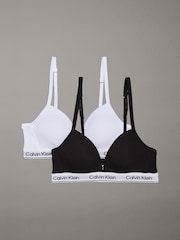 Calvin Klein Moderner Triangel-BH aus Baumwolle 2er-Pack - Bild 1 von 7