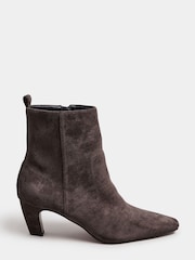 Long Tall Sally Black Mid Heel Ankle Boots - Image 3 of 5